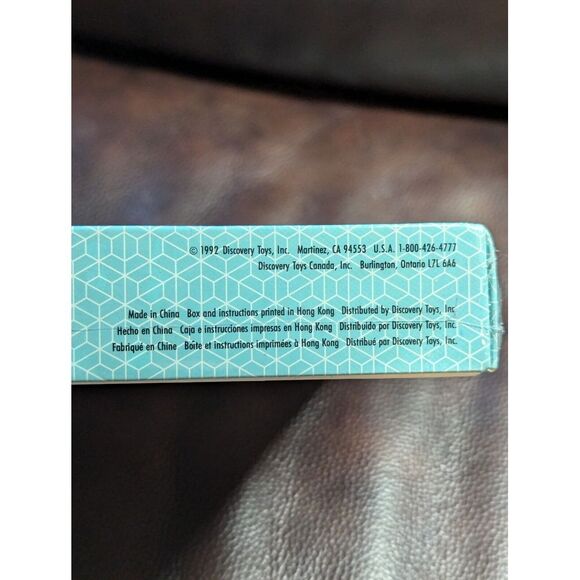 VTG MOSAIC MYSTERIES Pattern Block Design Learning Activity TOY GAME '92 NIB NEW - Picture 4 of 5